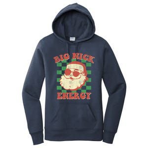 Big Nick Energy Santa Claus Christmas Holiday Cool Gift Women's Pullover Hoodie