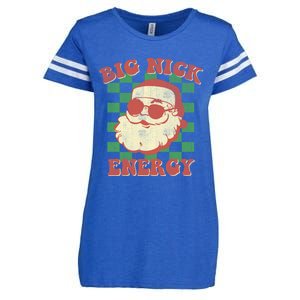 Big Nick Energy Santa Claus Christmas Holiday Cool Gift Enza Ladies Jersey Football T-Shirt