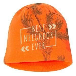 Best Neighbor Ever Design Welcome Neighbor Gift Kati - Camo Knit Beanie