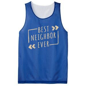 Best Neighbor Ever Design Welcome Neighbor Gift Mesh Reversible Basketball Jersey Tank