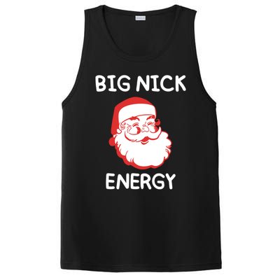 Big Nick Energy Santa Claus Funny Christmas Meaningful Gift PosiCharge Competitor Tank