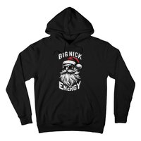 Big Nick Energy Funny Santa Christmas Hoodie