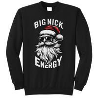 Big Nick Energy Funny Santa Christmas Sweatshirt