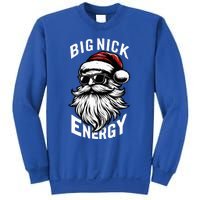 Big Nick Energy Funny Santa Christmas Sweatshirt