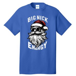 Big Nick Energy Funny Santa Christmas Tall T-Shirt