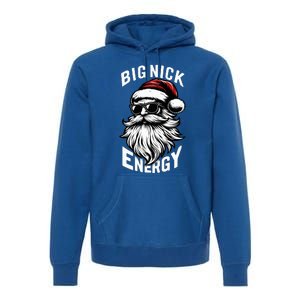 Big Nick Energy Funny Santa Christmas Premium Hoodie