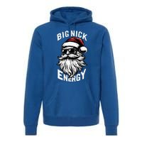 Big Nick Energy Funny Santa Christmas Premium Hoodie