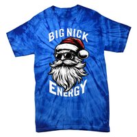 Big Nick Energy Funny Santa Christmas Tie-Dye T-Shirt