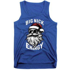 Big Nick Energy Funny Santa Christmas Tank Top