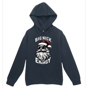 Big Nick Energy Funny Santa Christmas Urban Pullover Hoodie