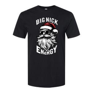 Big Nick Energy Funny Santa Christmas Softstyle CVC T-Shirt