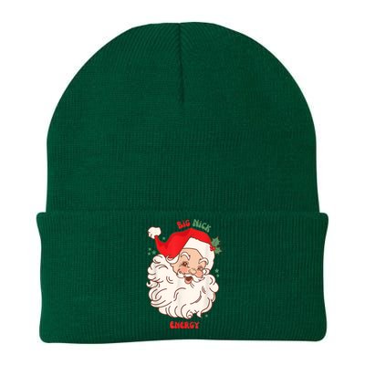 Big Nick Energy Shirt Santa Xmas Funny Christmas Knit Cap Winter Beanie