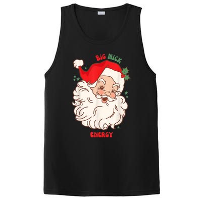 Big Nick Energy Shirt Santa Xmas Funny Christmas PosiCharge Competitor Tank