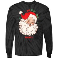 Big Nick Energy Shirt Santa Xmas Funny Christmas Tie-Dye Long Sleeve Shirt