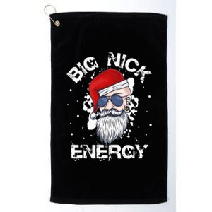 Big Nick Energy Santa Christmas Big Nick Energy Big Nick Platinum Collection Golf Towel