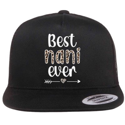 Best Nani Ever Nani Grandmother Proud Nani Grandma Flat Bill Trucker Hat