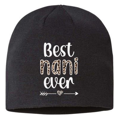 Best Nani Ever Nani Grandmother Proud Nani Grandma Sustainable Beanie