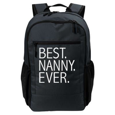 Best Nanny Ever Funny Au Pair Sitter Sitting Gift Daily Commute Backpack