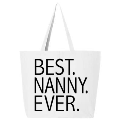 Best Nanny Ever Funny Au Pair Sitter Sitting Gift 25L Jumbo Tote