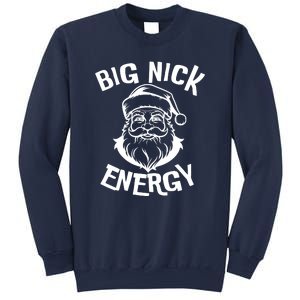 Big Nick Energy Classic Santa Claus Christmas Sweatshirt