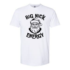 Big Nick Energy Classic Santa Claus Christmas Softstyle CVC T-Shirt