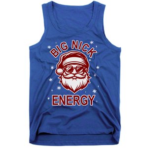 Big Nick Energy Santa Inappropriate Christmas Ugly Xmas Great Gift Tank Top