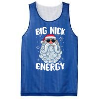 Big Nick Energy Retro Funny Santa Face Christmas Cool Gift Mesh Reversible Basketball Jersey Tank