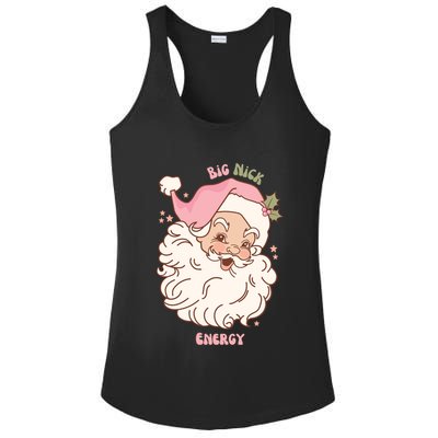 Big Nick Energy Santa Naughty Adult Humor Funny Christmas Meaningful Gift Ladies PosiCharge Competitor Racerback Tank