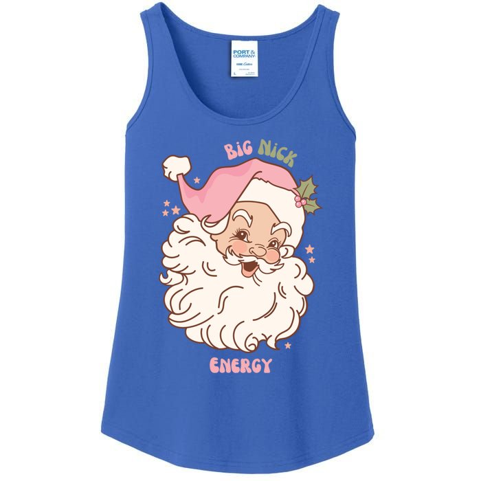 Big Nick Energy Santa Naughty Adult Humor Funny Christmas Meaningful Gift Ladies Essential Tank