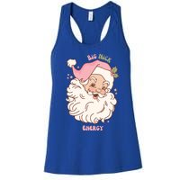 Big Nick Energy Santa Naughty Adult Humor Funny Christmas Meaningful Gift Women's Racerback Tank