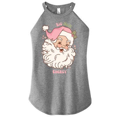 Big Nick Energy Santa Naughty Adult Humor Funny Christmas Meaningful Gift Women's Perfect Tri Rocker Tank