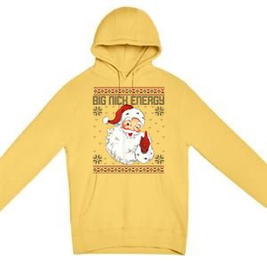 Big Nick Energy Santa Claus Holiday Premium Pullover Hoodie