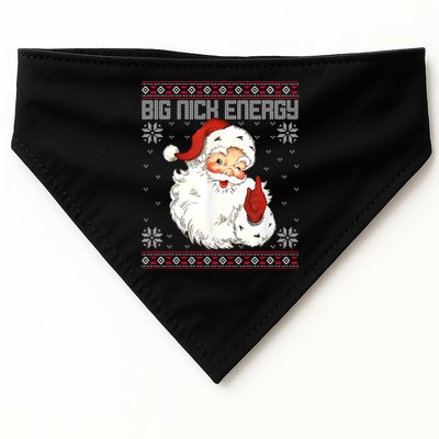 Big Nick Energy Santa Claus Holiday USA-Made Doggie Bandana