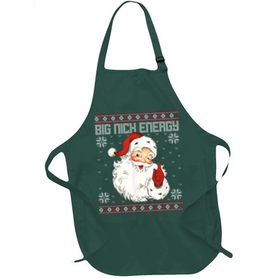 Big Nick Energy Santa Claus Holiday Apron