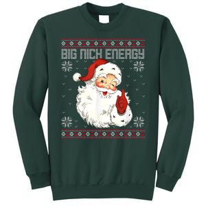 Big Nick Energy Santa Claus Holiday Sweatshirt