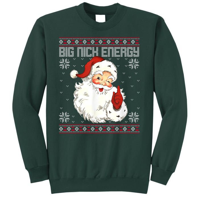 Big Nick Energy Santa Claus Holiday Sweatshirt