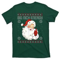 Big Nick Energy Santa Claus Holiday T-Shirt