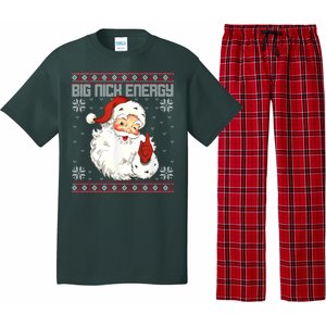 Big Nick Energy Santa Claus Holiday Pajama Set