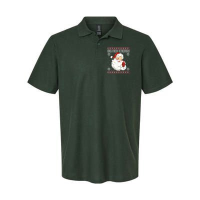 Big Nick Energy Santa Claus Holiday Polo