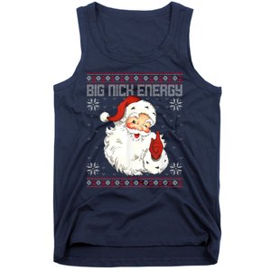 Big Nick Energy Santa Claus Holiday Tank Top