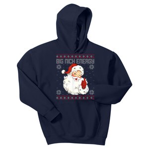 Big Nick Energy Santa Claus Holiday Kids Hoodie