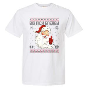 Big Nick Energy Santa Claus Holiday Garment-Dyed Heavyweight T-Shirt