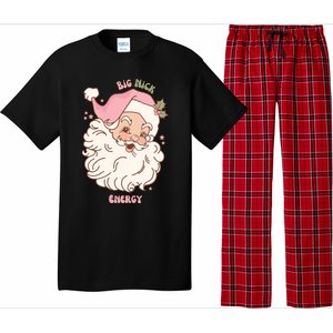 Big Nick Energy Santa Naughty Adult Humor Funny Christmas Gift Pajama Set