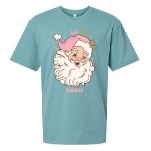 Big Nick Energy Santa Naughty Adult Humor Funny Christmas Gift Sueded Cloud Jersey T-Shirt