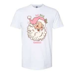 Big Nick Energy Santa Naughty Adult Humor Funny Christmas Gift Softstyle CVC T-Shirt