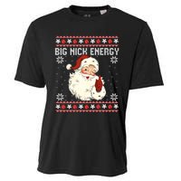 Big Nick Energy Santa Ugly Christmas Sweater Cooling Performance Crew T-Shirt