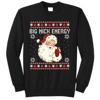 Big Nick Energy Santa Ugly Christmas Sweater Sweatshirt