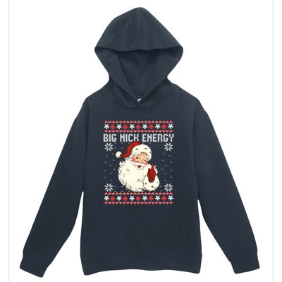 Big Nick Energy Santa Ugly Christmas Sweater Urban Pullover Hoodie