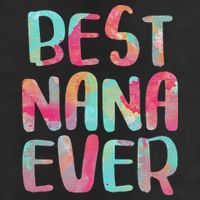 Best Nana Ever Funny Mother's Day Adult Drive Performance Visor