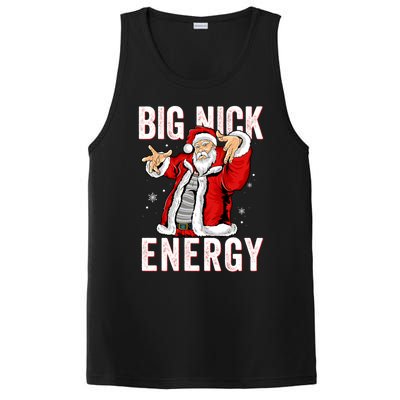 Big Nick Energy Santa Naughty Adult Humor Funny Christmas Gift PosiCharge Competitor Tank